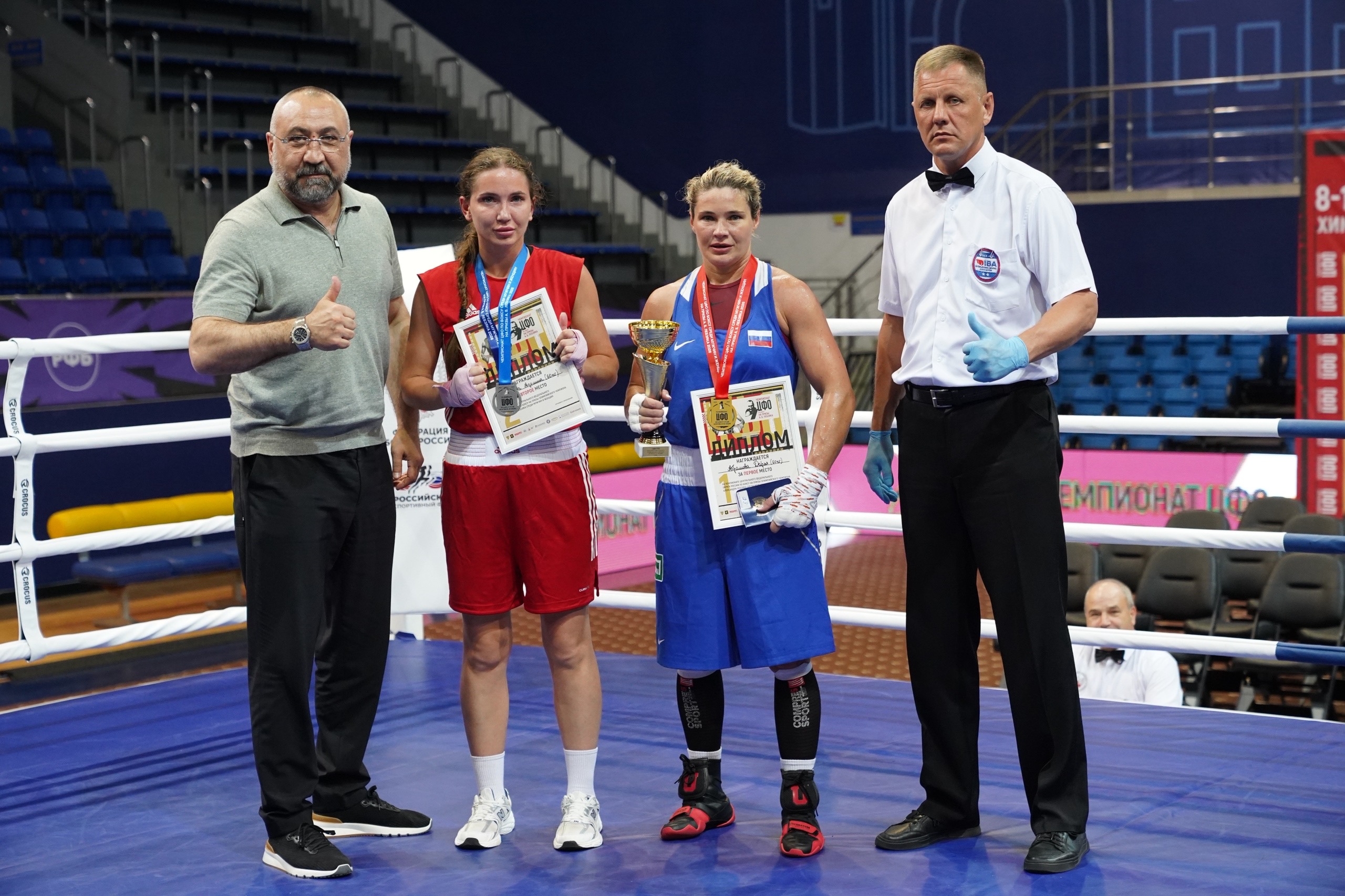 Чемпионат ЦФО России по боксу на призы Олимпийского чемпиона Александра Борисовича Лебзяка среди мужчин и женщин в Химках.